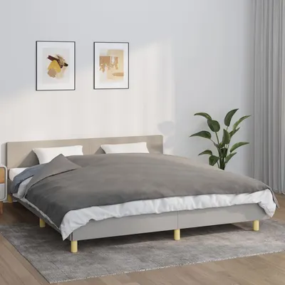 Gossi patura grea cu husa, gri, 155x220 cm, 11 kg, textil