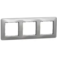 Rama tripla, Schneider, SDD313803, Sedna Design, aluminiu