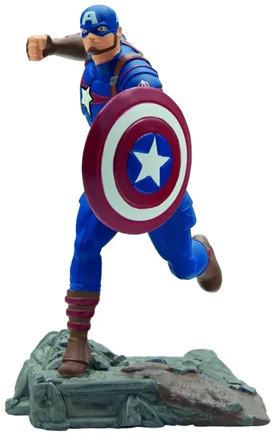 Figurină Bullyland - Marvel, Căpitanul America, 11 cm
