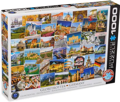 Puzzle Eurographics din 1000 de piese - Germany - Globetrotter
