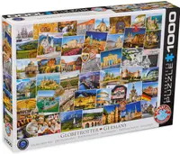 Puzzle Eurographics din 1000 de piese - Germany - Globetrotter