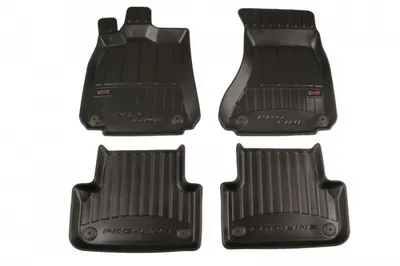 Covorase auto (set, cauciuc, 4 bucati, culoare negru) AUDI A5 intre 2009-2017