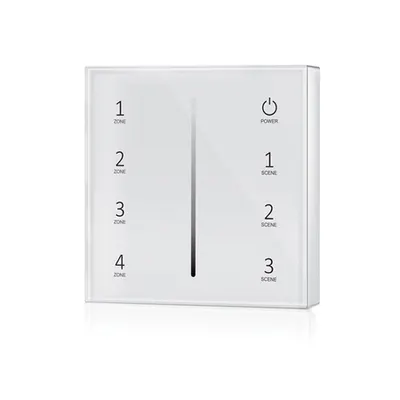 Rf Touch One Channel Four Zones Remote