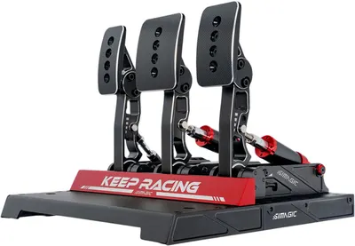 Set pedale Simagic – P1000-RS, hidraulice, negre (PC)