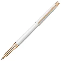 Roller Caran d'Ache Leman - Slim White Rose Gold