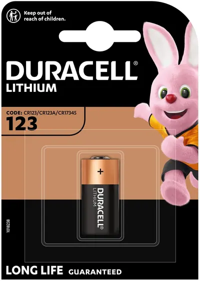 Baterie litiu Duracell - 123, 1 buc.