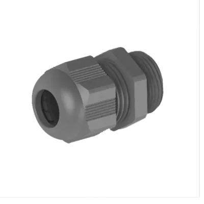 Presetupa, long thread, M16, 4-8mm, PA6, grey RAL7001, IP68