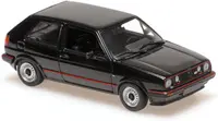 Model de colecție MINICHAMPS Modern: Mașini - Volkswagen Golf GTI, 1985, Black Metallic