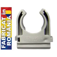 Clema Fixare Teava 20mm – Gri