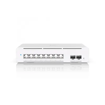 Switch Ubiquiti UniFi Pro XG 8 PoE, 8 porturi, 200 Gbps, RJ45, 2 x SFP+, Layer 2/3, cu management