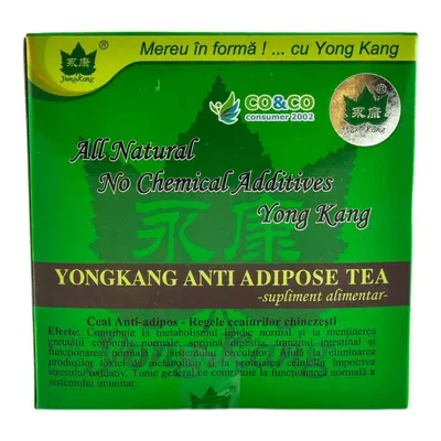 Ceai antiadipos, 30 plicuri, Yong Kang International