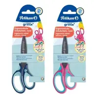 Foarfeca Griffix pentru Dreptaci 14cm Diverse Culori Blister