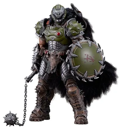 Figurină de acțiune Good Smile Company Games: Doom: The Dark Ages - Doom Slayer (Versiunea DX), 17 cm