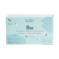 Protej slip dual form din bumbac compostabil ecologic 1 picatura 35buc Vivicot