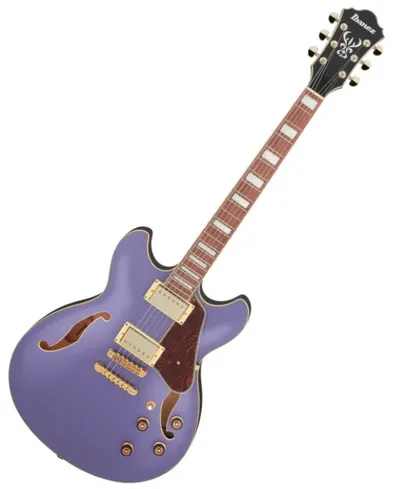 Chitară semi-acustică Ibanez - AS73G, Metallic Purple Flat