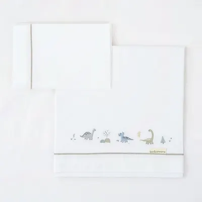 Set de cearșafuri Bimbidreams - Trex, 60 x 120 cm, 3 piese