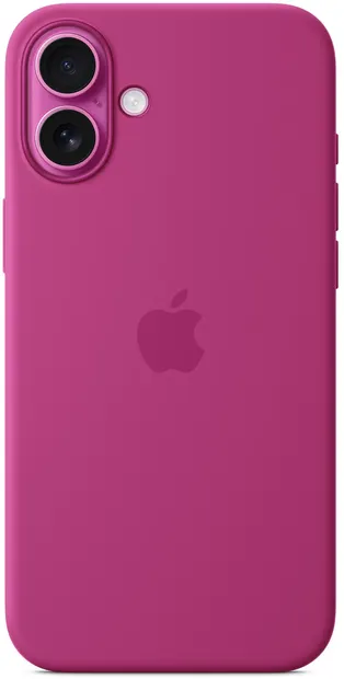 Husă de protecție Apple - Silicone MagSafe, iPhone 16 Plus, Fuchsia