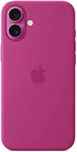 Husă de protecție Apple - Silicone MagSafe, iPhone 16 Plus, Fuchsia