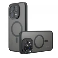 Husa MagSafe pentru Xiaomi 15T, Techsuit, PureFrost, Neagra Satinata