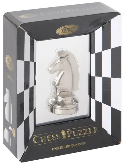 Puzzle logic metalic Hanayama - Cast Chess Knight