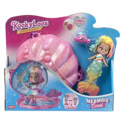 Kookyloos set de joaca papusa Coral