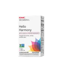 Women's Hello Harmony PMS Formula pentru echilibrul hormonal emotional si elasticitatea pielii, 90 capsule, GNC
