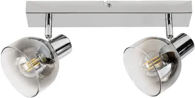 Spot dublu Rabalux - Tarien 3249, IP20, E14, 2 x 40W max, 230V, cromat
