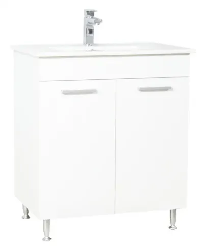 Set Baza si Lavoar, seria 067, 70 cm, alb