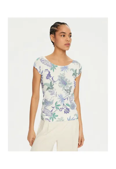 Bluza dama - 304968433 - Viscoza/Poliamida - Multicolor - Multicolor
