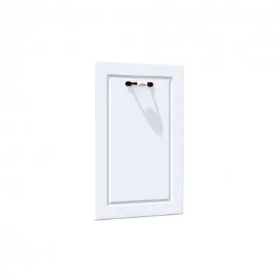 Front pentru masina de spalat vase 45cm MDF alb drept