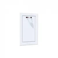 Front pentru masina de spalat vase 45cm MDF alb drept