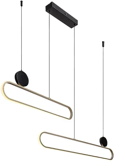 Candelabru LED Rabalux - Circado 72268, 48W, negru-auriu