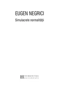 Simulacrele normalitatii