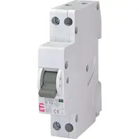 Siguranta automata 1P+N 16A curba B 6KA 1M Eti 002191104
