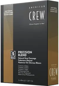 American Crew Vopsea de par, tonuri naturale, 3 x 40 ml