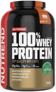 100% Whey Protein, latte caramel, 2250 g, Nutrend
