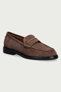 Steve Madden mocasini pentru femei din piele întoarsă Adison