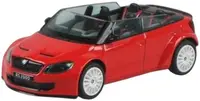Model de colecție Abrex Modern: Mașini - Skoda Fabia II FL RS2000 Concept (2011) - Red