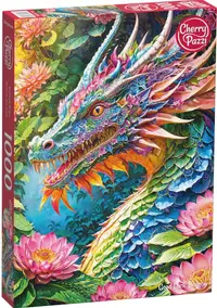 Puzzle Cherry Pazzi din 1000 piese - Dragonul norocos