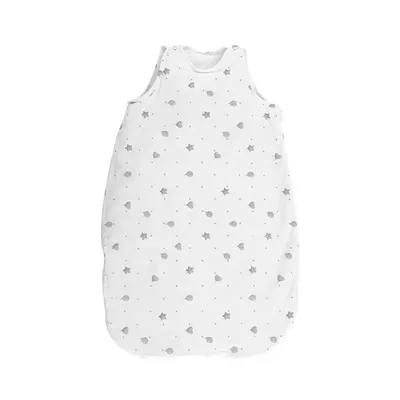 Sac de dormit de vara 85 cm 12-18 luni bumbac ranforce Train Grey