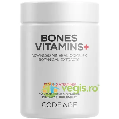 Bones Vitamins+ Formula Avansata pentru Sanatatea Oaselor 90cps