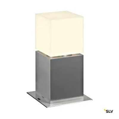 SQUARE POLE POLE 30,E27,20W,IP44alu.periat