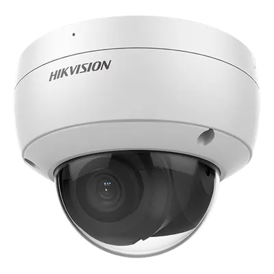 Camera supraveghere Hikvision IP dome DS-2CD2163G2-IU(2.8mm), 6MP, AcuSens - filtrarea alarmelor false dupa corpul uman si masin