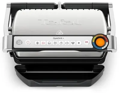 Gril Tefal - Optigrill Plus, 2000W, antiaderent, cu nervuri