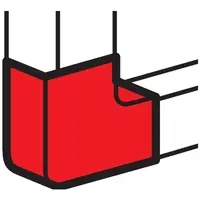Unghi plan pentru profil DLP-S 100x50
