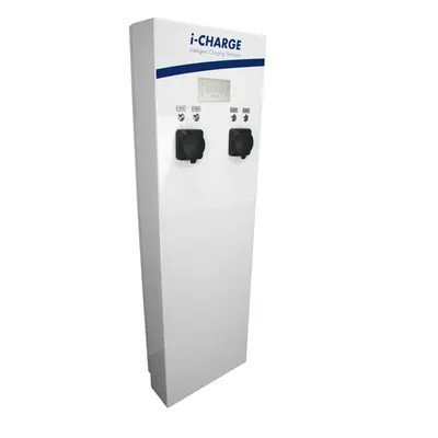 I-Charge Public 400 2xt2 11-22kw, Inox, Mcb Rcd Onl.