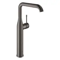 Baterie lavoar Grohe Essence 32901A01, 3/8, monocomanda, marimea XL, pivotanta, fara evacuare, cartus ceramic, lucios, Hard Graphite