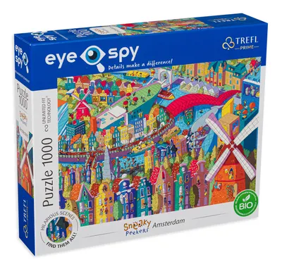 Puzzle Trefl din 1000 de piese - Amsterdam