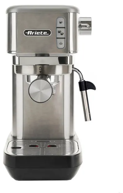 Espressor Ariete – Espresso Metal Slim 1380/10, 15 bari, 1300W, inox