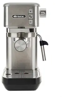 Espressor Ariete – Espresso Metal Slim 1380/10, 15 bari, 1300W, inox